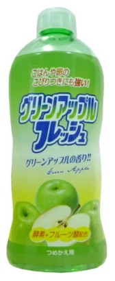 Жидкость для мытья посуды Rocket Soap Awa’s с ароматом зелёного яблока (концентрированная) 400 мл