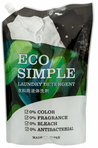 Концентрированный гель для стирки белья Rocket Soap Eco simple (без красителей, ароматизаторов, отбеливателей, антибактериальных компонентов) 1,2 л