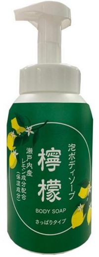 Увлажняющее мыло-пенка ROCKET SOAP Animo Body Soap Lemon для тела (с соком и цедрой лимона) 600 мл