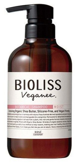 Веганский шампунь для волос KOSE Bioliss Veganee Увлажнение (1 этап) 480 мл