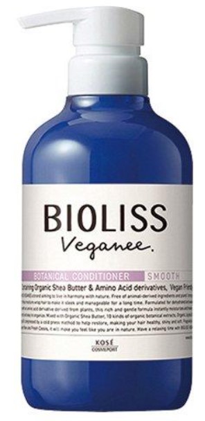 Веганский кондиционер для волос KOSE Bioliss Veganee Гладкость (3 этап) 480 мл