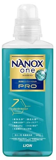 Жидкое средство для стирки LION Top Nanox One PRO (суперконцентрат) 640 гр