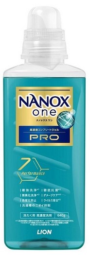 Жидкое средство для стирки LION Top Nanox One PRO (суперконцентрат) 640 гр