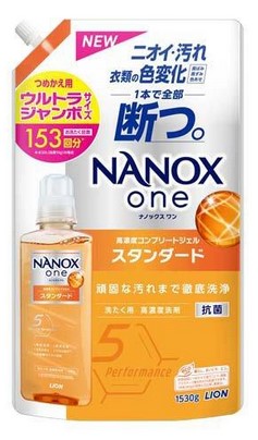 Гель для стирки LION Top Nanox One Standart (суперконцентрат), запасной блок 1530 гр