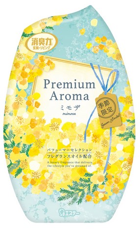 Жидкий освежитель воздуха для комнаты ST SHOSHU RIKI Весенняя мимоза (лимитированный аромат) 400 мл