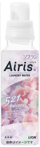 Кондиционеров для белья LION Soflan Airis с воздушным ароматом Balcony (аромат унисекс) 480 мл