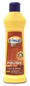 Полироль  EMSAL для очистки и по уходу за древесиной (с антистатической формулой) 250 мл 