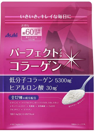 Пищевая добавка Коллаген Asahi Perfect / 447 гр / 60 дней