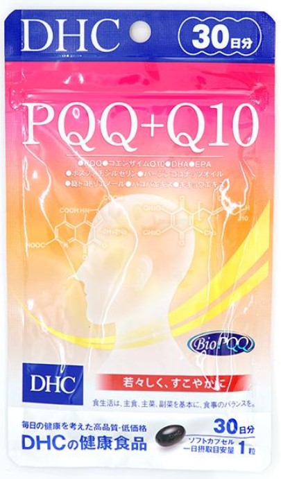 Пищевая добавка DHC PQQ+Q10  / 30 капсул /  30 дней