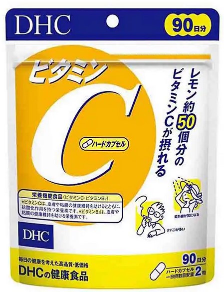 Пищевая добавка DHC  Витамин С / 180 капсул /  90 дней