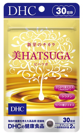 Пищевая добавка DHC комплекс для волос HATSUGA / 60 капсул /  30 дней