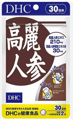 Пищевая добавка DHC &quot;Экстракт женьшеня&quot; / 60 табл. /  30 дней157