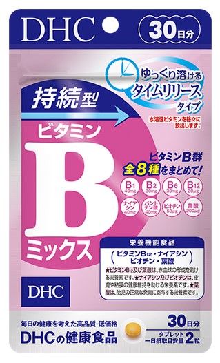 Пищевая добавка DHC Витамин B mix  устойчивый / 60 табл./ 30 дней