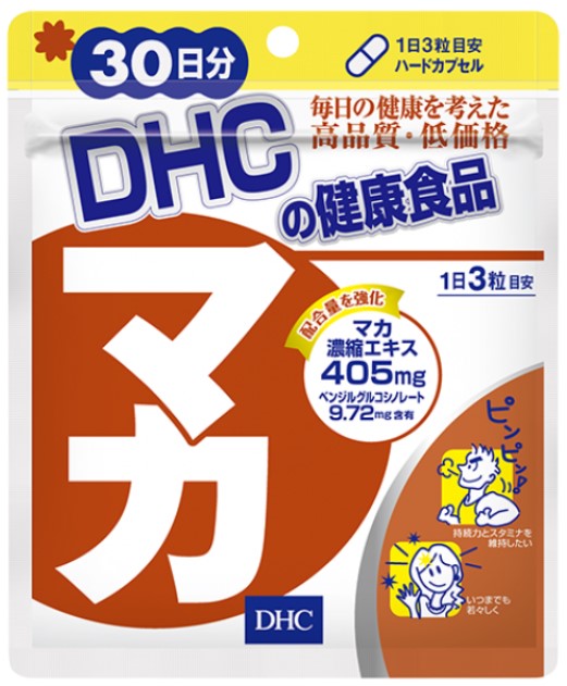 Пищевая добавка DHC Мака и Гуарана / 90 капсул / 30 дней