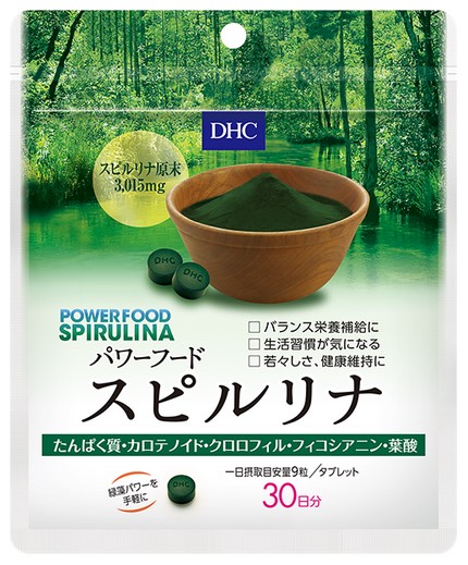 Пищевая добавка DHC Спирулина / 270 табл. / 30 дней