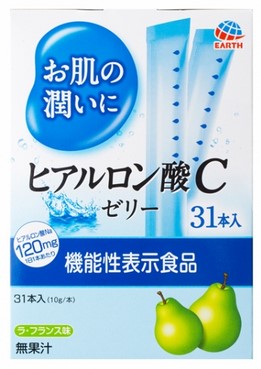 Пищевая добавка Гиалуроновая кислота  C Jelly / желе  10 г /  * 31 стик  / Earth Pharmaceutical