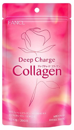 Пищевая добавка Deep Charge Collagen / 180 табл./ FANCL