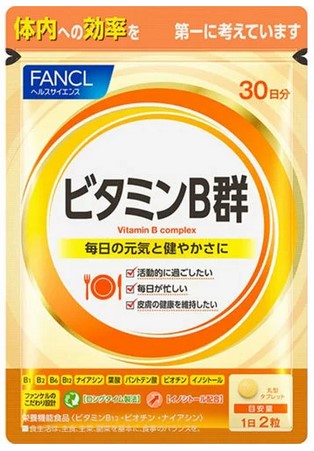 Пищевая добавка Комплекс "Витамин В mix" / 60 табл./ FANCL