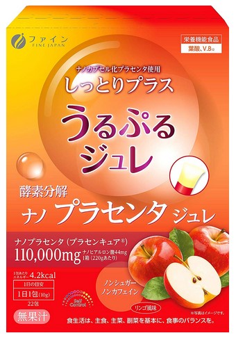 Пищевая добавка Ферментативное плацентарное желе 110000 мг / 22 стик / Fine Japan