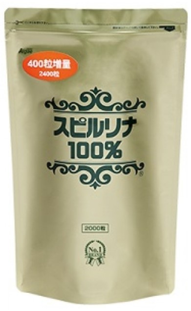 Пищевая добавка Спирулина 100% 2400 шт.  / Japan Algae