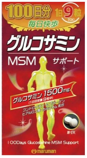 Пищевая добавка Глюкозамин МСМ Саппорт / Maruman H&amp;B / 900 таб.