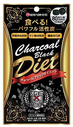 Пищевая добавка &quot;Угольная диета &quot; / 80 табл./ Minami