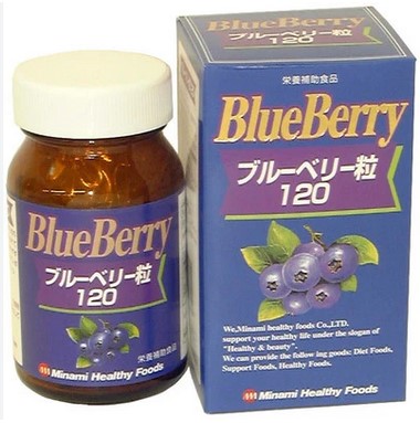 Пищевая добавка &quot;Экстракт Черники 120 мг / 180 табл./ Minami 