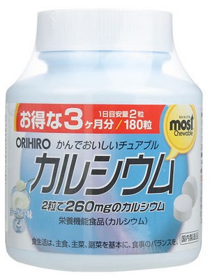 Пищевая добавка Кальций жевательный Most / вкус йогурта / 180 таб. / 90 дней