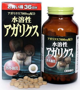 Пищевая добавка Агарик гриб / ORIHIRO / 436 капсул