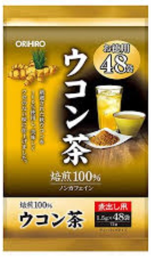 Чайный напиток Tokuyo "Чай с куркумой"  / Orihiro / 3 гр * 48 пак