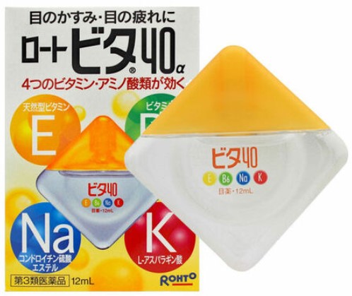 Капли для глаз ROHTO Vita 40 / 12 мл