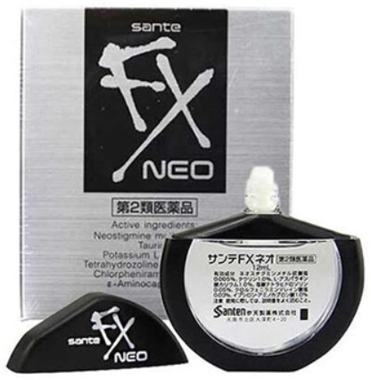 Капли для глаз Sante FX NEO ( Silver ) / 12 мл