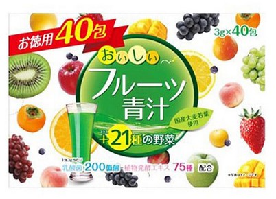 Аодзиру  100%  с  ферментами ( фруктовый вкус)  / 40 пак.