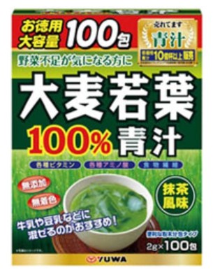 Аодзиру 100%  / YUWA / 100 пак. ( по 2 гр.)