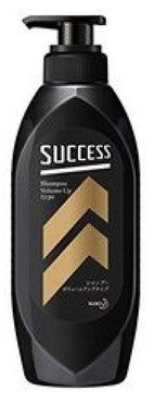 Мужской шампунь KAO Success для тщательного очищения, удаления неприятного запаха и придания объёма Эффект густоты 350 мл