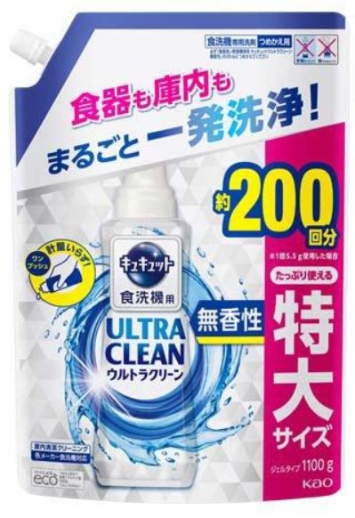 Гель для посудомоечных машин KAO Cu Cut без аромата 1,1 л