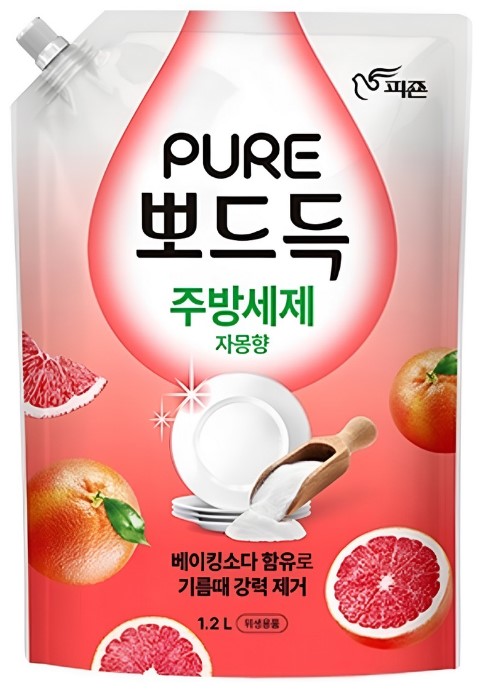 Средство для мытья посуды Pigeon Pure Grapefruit 1,2 л