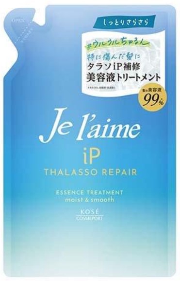 Восстанавливающий бальзам для всех типов повреждений волос KOSE Увлажнение и гладкость 340 мл