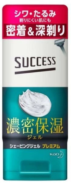 Суперувлажняющий гель для бритья KAO Идеальное скольжение 40+ для бритв с 3-5 лезвиями (с ментолом) 180 гр