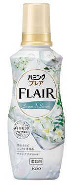 Кондиционер для белья KAO Humming (концентрат, расслабляющий аромат цветочного букета) 520 мл