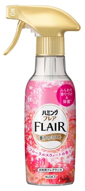 Кондиционер-спрей для белья KAO Humming (тёплый аромат цветочного букета) 270 мл