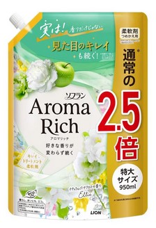 Кондиционер для белья LION Aroma Rich Ellie 028 / Элли 950 мл