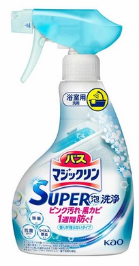 Жидкость чистящая для ванны KAO Magiсclean (предотвращающая образование розовой и чёрной плесени, с антибактериальным эффектом) 350 мл