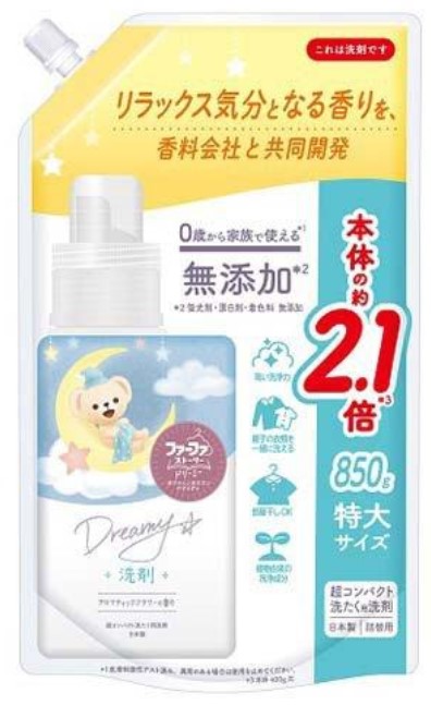 Гель для стирки NISSAN FAFA для стирки детского и взрослого белья (с ароматом цветов) 850 гр