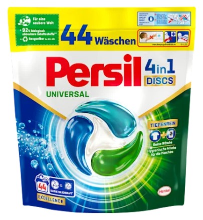 Капсулы для стирки Persil Uniwersal 4в1 универсальные, 44 шт/4