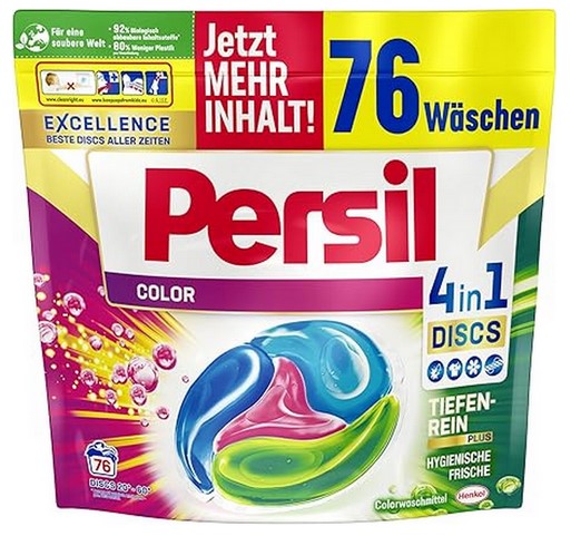 Капсулы для стирки Persil Color 4в1 колор, 76 стирок/4