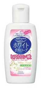 Увлажняющее жидкое мыло для тела с гиалуроновой кислотой KOSE (аромат белых цветов) 60 мл