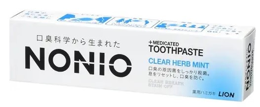 Зубная паста LION Nonio для профилактики кариеса и свежести дыхания, 30 г