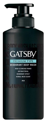 Мужское жидкое мыло Mandom для глубокого очищения, нейтрализации неприятного запаха с антибактериальным эффектом (аромат трав и мускуса) 380 мл