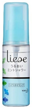 Спрей для придания ухоженного вида волосам после сна KAO Liese, Мята 50 мл